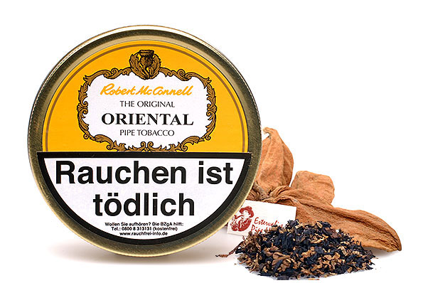 McConnell Oriental Pipe tobacco 50g Tin McConnell Oriental Pipe tobacco 50g Tin